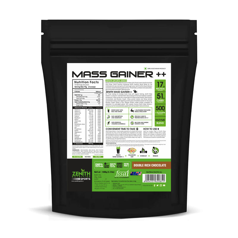 Best mass gainer online in India for weight gain