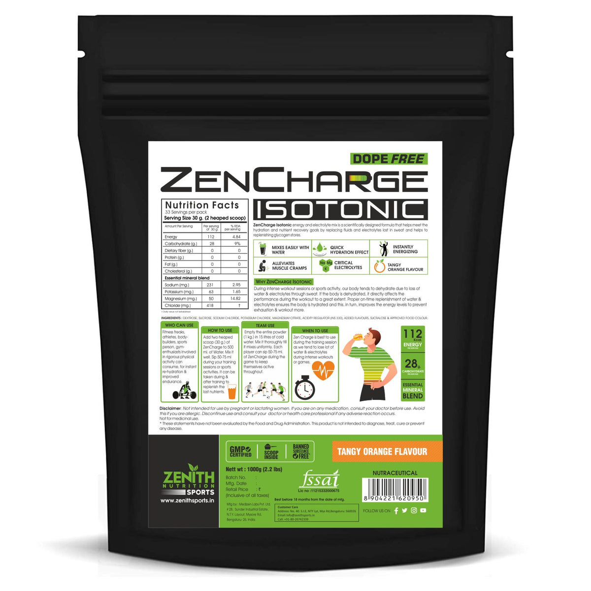 zencharge orange 1kg