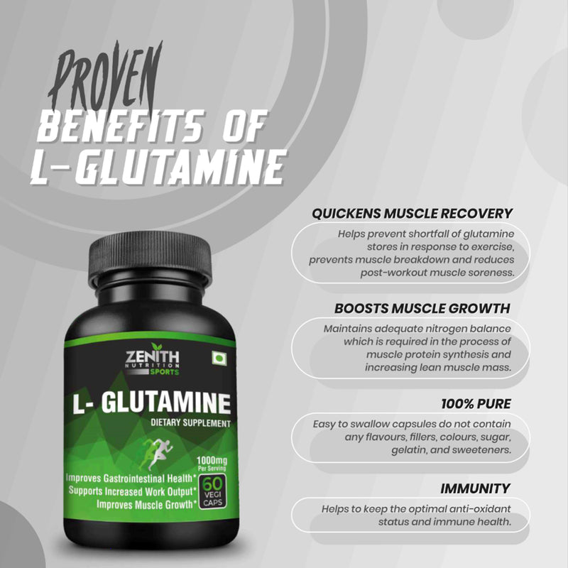proven benefits of l glutamine