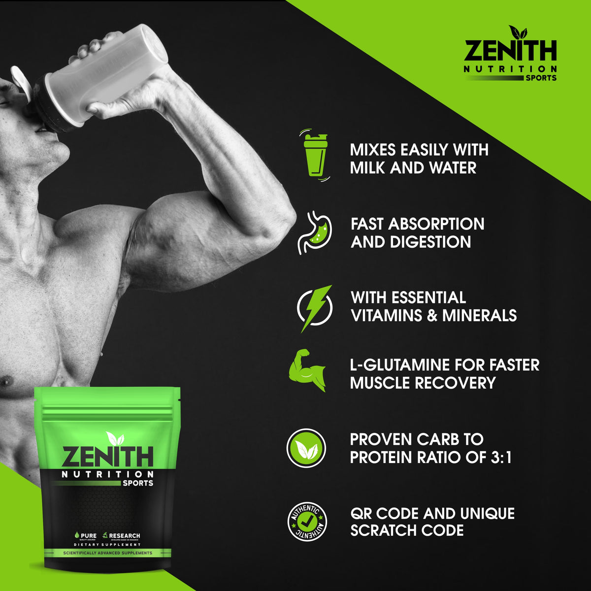 mass gainer results