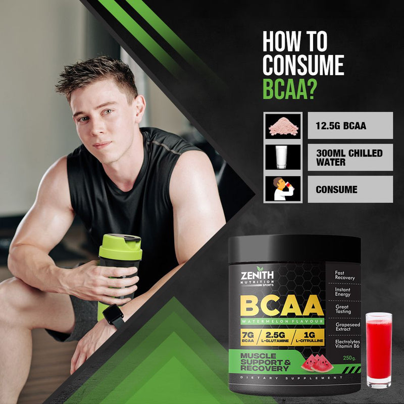 how to consume bcaa