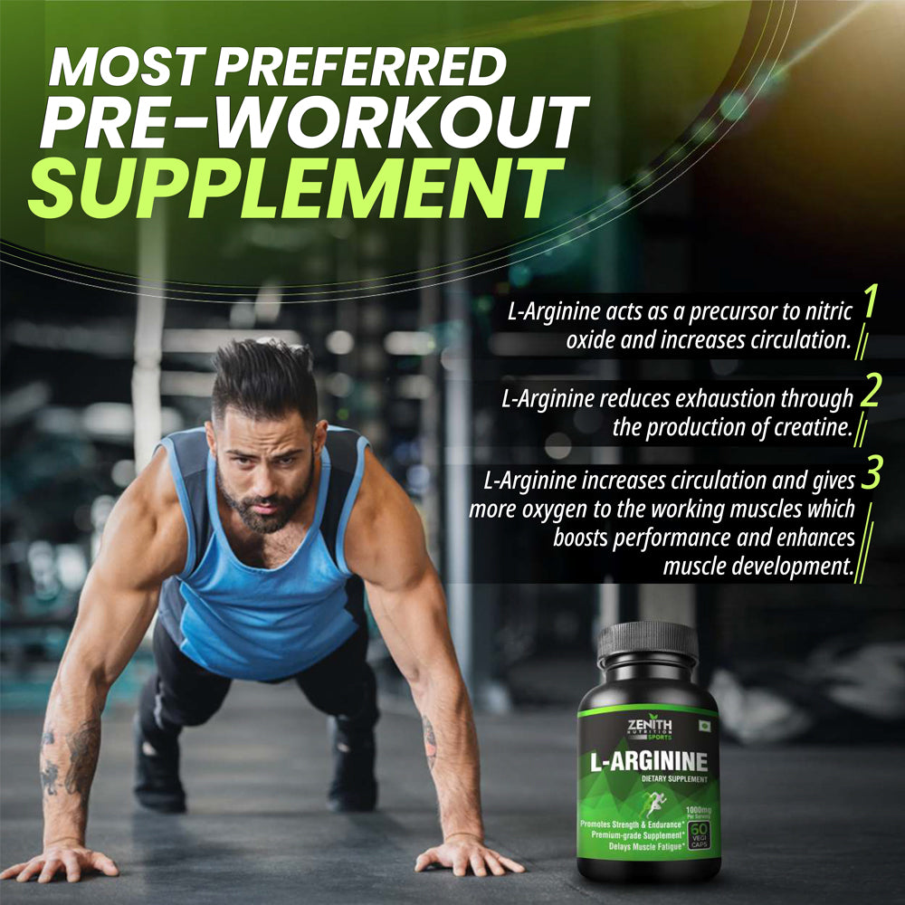 l arginine most preferred pre work out