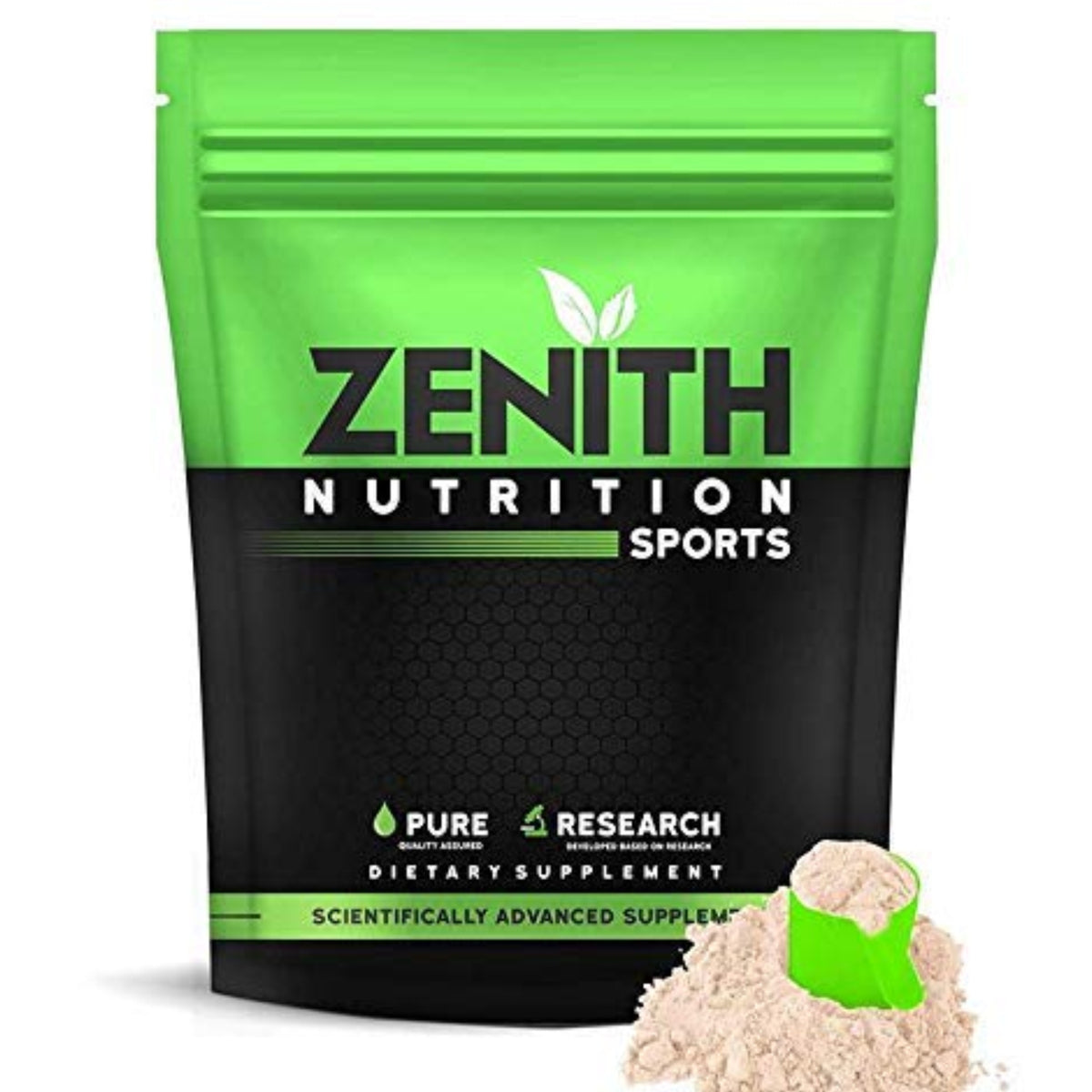 Zenith Sports Whey Protein Kesar Kulfi 1kg — 26g Protein, Saffron-Cardamom, FSSAI Lab-Tested